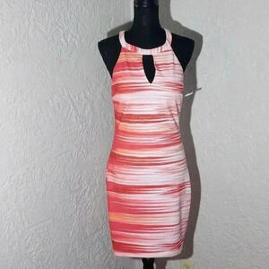 Guess womens sheath with key hole dress sz 8